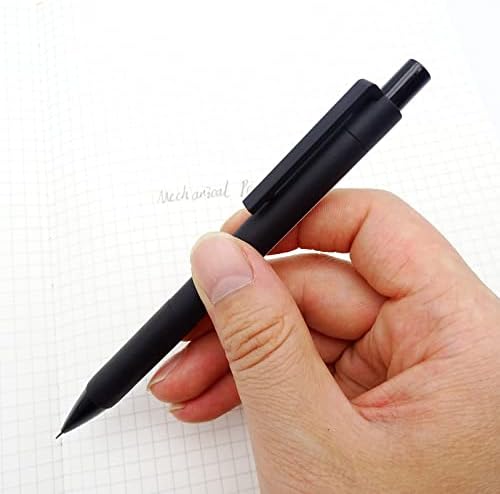 COLNK Mechanical Pencil Set for Office School Supplies,0.5mm Drawing Pencils for Students Kids, Black Barrel, Counts 10 - Görsel 2