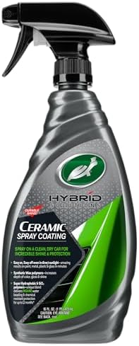Turtle Wax 53409 Hybrid Solutions Ceramic Spray Coating, Incredible Shine & Protection for Car Paint, Extreme Water Beading, Safe for Cars, Trucks, Motorcycles, RV's & More, 16 oz. - Görsel 1
