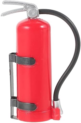 Uonlytech Spielzeuge Mini-Auto-dekor Mini-kunststoffmodelle Zubehör Für Mini-Autos Kleine Autoverzierung Miniatur-landschaftsverzierungen Rot Wagen Feuerlöscher Plastik - Görsel 1