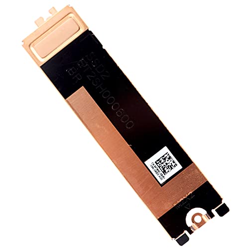 Deal4GO Slot 2 Right Side 2280 M.2 SSD Heatsink Cover Thermal Plate 3JJDG 4TW9C for Dell XPS 15 9500 9510 Precision 5550 5560 Latitude 5500 - Görsel 5