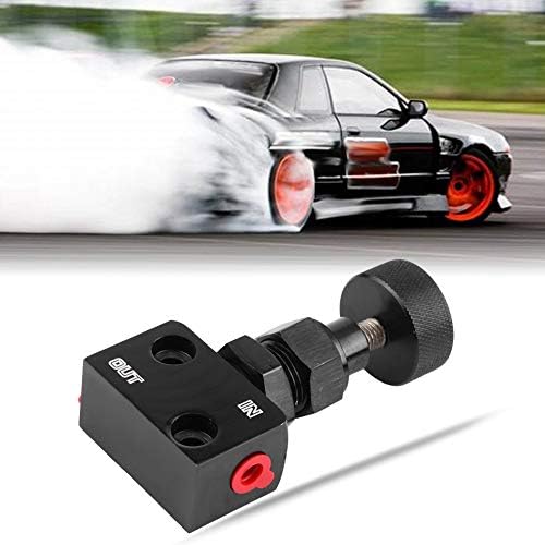 Araç fren orantılı valf, motor sporları fren kapatma vanası, basınç regülatörü, fren orantasyon valfi, evrensel motor sporları fren kapatma vanası, basınç regülatörü (siyah) - Görsel 6