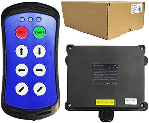 A600 Wireless Crane Remote Control Electric Chain Hoist 6 Button Truck Tailgate Switch 12v Transmitter and Receiver - Görsel 1
