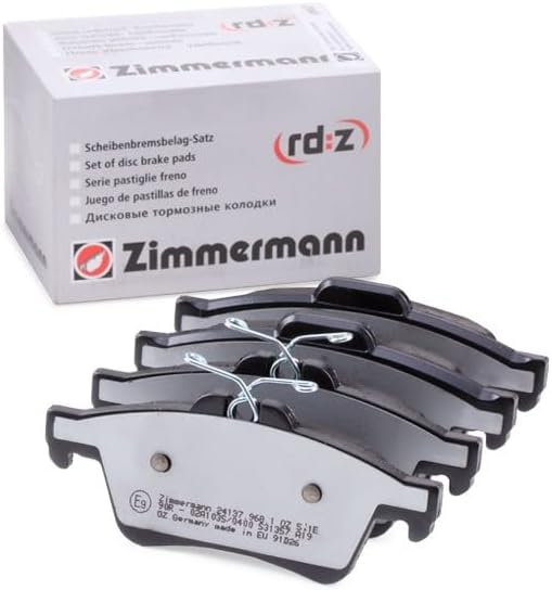 Fren balatası seti, disk fren z arka Zimmermann (24137.968.1) fren balatası seti, fren sistemi, disk fren balatası seti, fren balatası, fren balatası, balatalar - Görsel 2