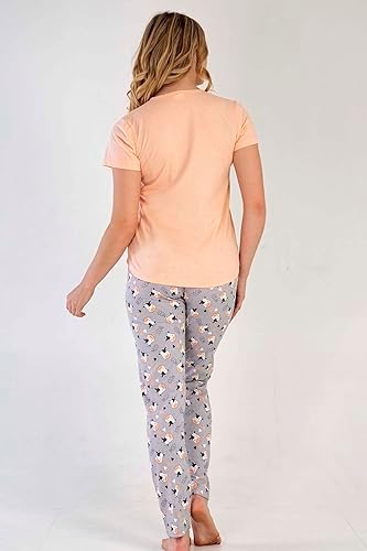 Kadın Kısa Kol Pijama Takım vienetta - Görsel 4