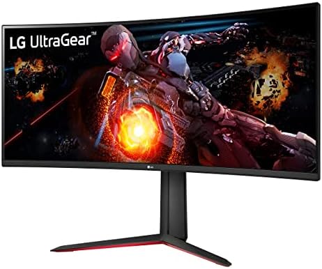 LG UltraGear QHD 34-Inch Curved Gaming Monitor 34GP63A-B, VA with HDR 10 Compatibility and AMD FreeSync Premium, 160Hz, Black - Görsel 3