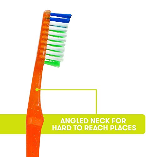 Reach Crystal Clean Toothbrush, Medium Bristles, 1 Count, Pack of 6 - Görsel 6