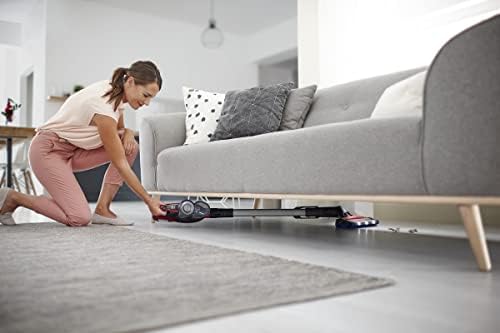 Philips XC7043/01 SpeedPro Max Kablosuz Şarjlı Dik Süpürge, PowerCyclone 8, PowerBlade Dijital Motor ve Üçlü Filtrasyon Sistemi İçerir, Kırmızı - Görsel 4