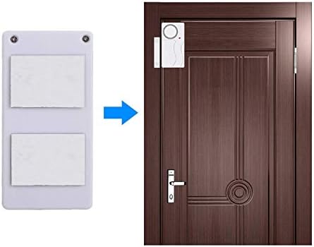 HENDUN Wireless Door Alarm with Remote, Windows Open Alarms,Home Security Sensor, Pool Alarm for Kids Safety, Sliding (2 Pack) - Görsel 2