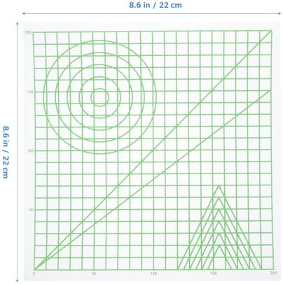 SEWACC 2pcs 3D Pen Mate 3D Pen Silicone Mat Drawing Board for 3D Printing Pen 3D Printer Build Surface Impresora 3D 3 d Printers 3D Pen Finger Pen Mats Template Motherboard - Görsel 2