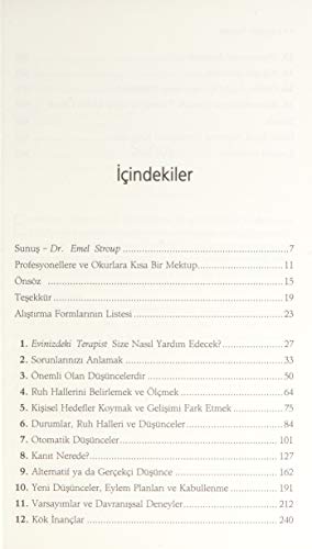 Evinizdeki Terapist Düşüncelerinizi Değiştirerek Duygularınıza Hakim Olmanın Yolları (Turkish Edition) - Görsel 4