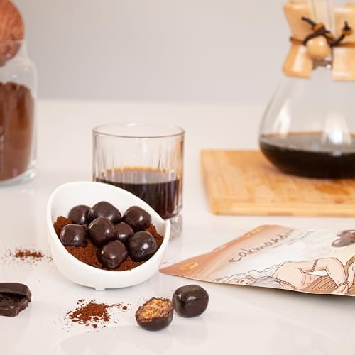 Tafe Takmandu Kahveli Glutensiz ve Vegan Bitter Çikolata Kaplı HurmaTopları 100g - Görsel 3