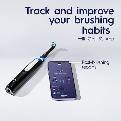 Oral-B iO Series 4 Electric Toothbrush with (1) Brush Head, Rechargeable, White - Görsel 6