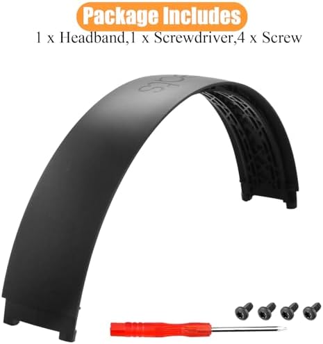 Studio 3 Headband Replacement Parts Studio3 Headband Original Top Arch Band Accessories Repair Kit Compatible with Beats Studio3 Headphones. (Matte Black) - Görsel 5
