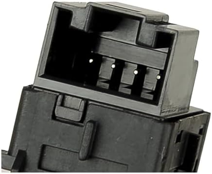 Autofenster-Steuerschalter Schwarzer Kunststoff-Fensterschalter auf der Beifahrerseite für Golf GTI MK7 2013 2014 2015 2016 5G0959855 5G0959855F 5GG959855A Elektrischer Fensterheberschalter - Görsel 4