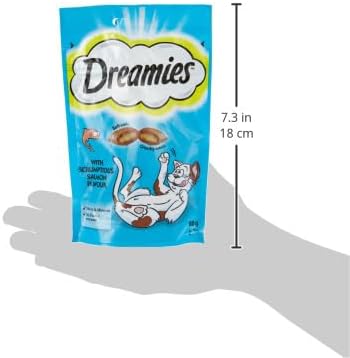Dreamies Kuru Kedi Ödül Maması, Somonlu, 60 G - Görsel 6