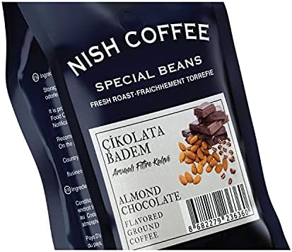 Nish Çikolata Badem Aromal Filtre Kahve 250 gr - Görsel 3