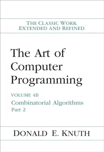 Art of Computer Programming, The Combinatorial Algorithms, Volume 4B