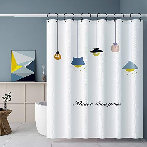 Shower Curtain Hooks, Goowin Shower Curtain Rings, Stainless Steel Black Shower Curtain Hooks, Shower Curtain Rings Rust Proof, Free Sliding Double Shower Hooks for Shower Curtain & Liners (Black) - Görsel 7