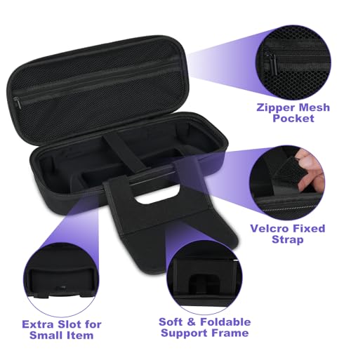Carrying Case for PS Portal,Hard Shell Travel Protective Storage Bag Fits with Playstation Portal Remote Player and Accessories - Görsel 5