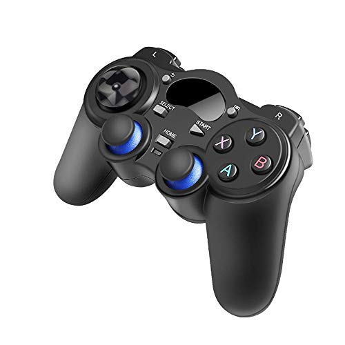 FANDRAGON USB Wireless Gaming Controller Gamepad for PC/Laptop Computer(Windows XP/7/8/10) & PS3 & Android & Steam - [Black] (black) - Görsel 3