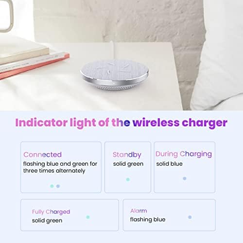 Blackview W2 Wireless Charger,30W Fast Wireless Charging Pad Compatible with Blackview BV9200 - Görsel 6