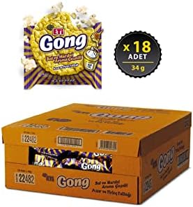 Eti Gong Bal ve Hardal Aroma Çeşnili Mısır ve Pirinç Patlağı 34 g x 18 Adet - Görsel 3