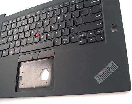 Bayjebu Parts for Lenovo ThinkPad X1 Extreme 1st Gen (Type 20MF, 20MG) Palmrest Keyboard Bezel US Backlit 01YU756 - Görsel 3