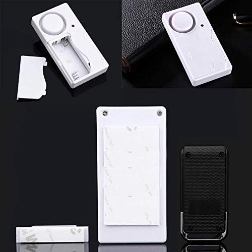 HENDUN Wireless Door Alarm with Remote, Windows Open Alarms,Home Security Sensor, Pool Alarm for Kids Safety, Sliding (2 Pack) - Görsel 6