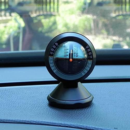 iSpchen Eğim ölçer, araç açı ölçer, dijital LCD ekran, klinometre, açı ölçer, dijital su terazisi, otomobil, SUV Offroad için - Görsel 5