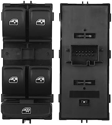 Fensterheberschalter für Kraftfahrzeuge Elektronischer Fensterheberschalter, Autozubehör 6V1959857A 6V1 959 857A für Fit für Skoda für Fabia für Rapid 2013-2020 - Görsel 2