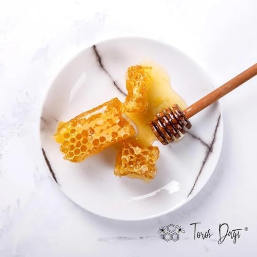 Toros Dağı Petekli Bal 1Kg, Natural,Doğal,Katkısız Petek Bal - Görsel 4