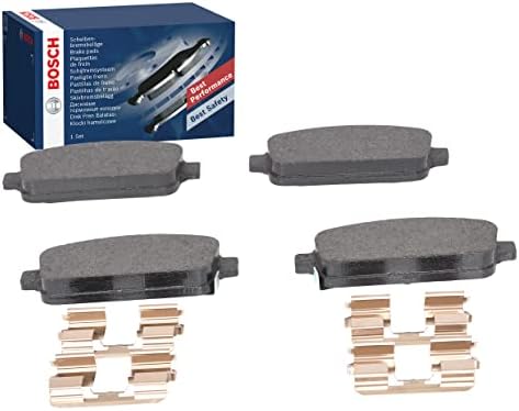 Bosch Automotive BP1357 Fren Balataları - Arka Aks - ECE-R90 Sertifikası - Set başına dört fren balatası, siyah, 0 986 494 634