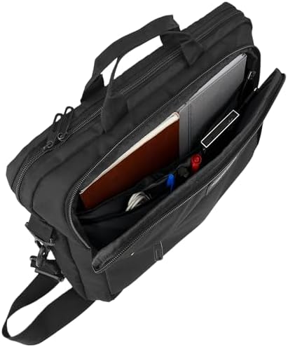 Amazon Basics 15.6-Inch Laptop Computer and Tablet Shoulder Bag Carrying Case,1 Pack , Black - Görsel 5