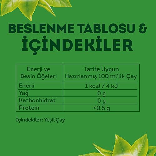 Lipton Sade Bardak Süzen Poşet Yeşil Çay 20'li Paket, 30 g - Görsel 2