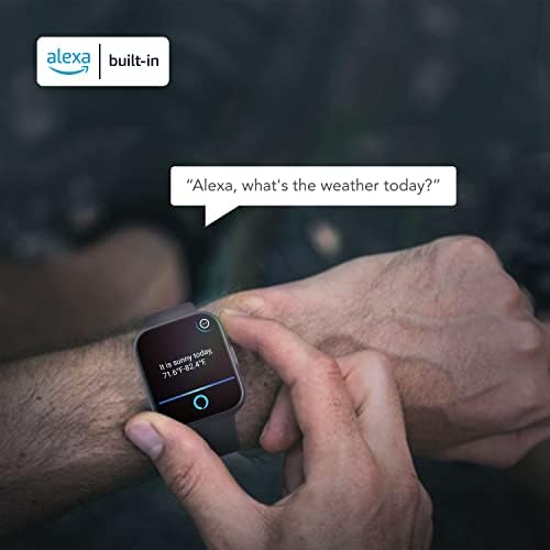 SKG Smart Watch for Men Women Android iPhone with Alexa Built-in & Bluetooth Call(Answer/Make Call) 1.69" Fitness Tracker with IP68 Waterproof, 60+ Sports, Heart Rate SpO2 Monitor, V7 Pro - Görsel 2