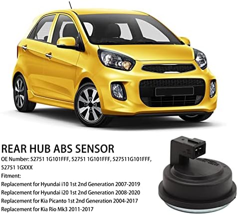 Araç arka tekerlek göbeği ABS sensörü, 52751 1G101FFF ABS yatak sensörü yedek Hyundai I10 I20 1. nesil için - Görsel 2