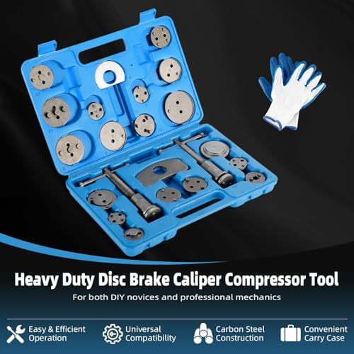 Freetec 22 parçalı Fren pistonu sıfırlama seti Geri getirme seti Piston geri itme seti Audi BMW Opel VW Kia VAG 3 Pin adaptörlü - Görsel 2