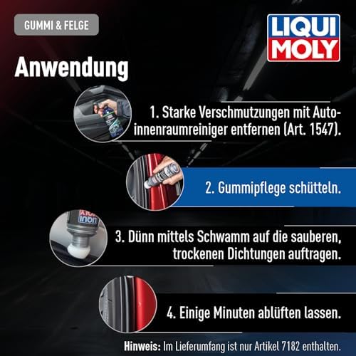 Liqui Moly 7182 kauçuk bakımı sıvısı, 75 ml - Görsel 5