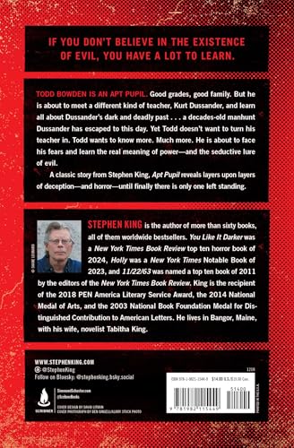 Apt Pupil: 9781982115449: King, Stephen: Books - Görsel 2