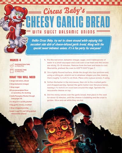 The Official Five Nights at Freddy's Cookbook An AFK Book - Görsel 3