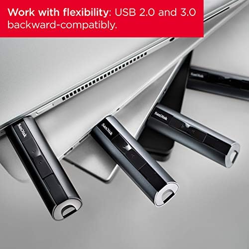 SanDisk 128GB Extreme PRO USB 3.2 Solid State Flash Drive - Up to 420MB/s, Durable Aluminum Metal Casting - SDCZ880-128G-GAM46, Black - Görsel 3