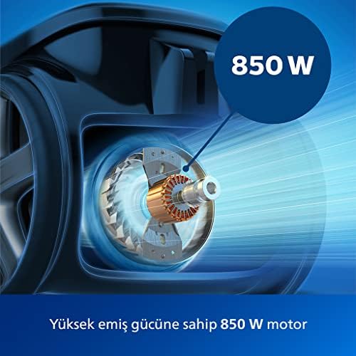 Philips XB2123/09 2000 Serisi Torbasız Elektrikli Süpürge, PowerCyclone 4 Teknolojisi, 850W Motor - Görsel 3