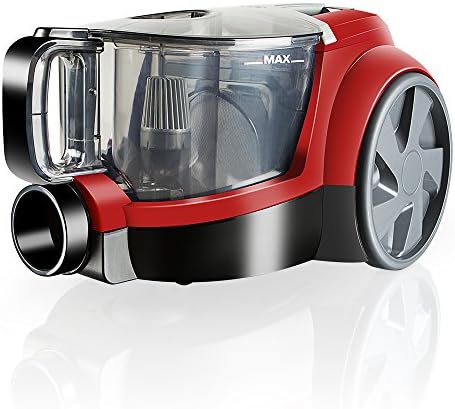 Arnica Pika Kırmızı Toz Hazneli Elektrikli Süpürge, 250 W, 2.5 L Hazne, HEPA 13 Filtre, Kırmızı - Görsel 1