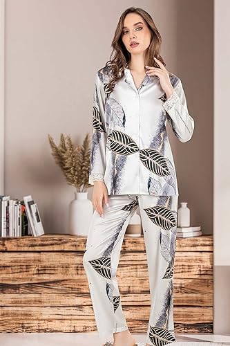 Kadın Uzun Kol Pijama Takım vienetta - Görsel 2