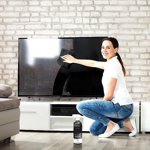 Screen Cleaner Spray (16oz) • Large Screen Cleaner Bottle • TV Screen Cleaner • Computer Screen Cleaner • for Laptop, Phone, Ipad • Computer Cleaning kit Electronic Cleaner • Microfiber Cloth Wipes - Görsel 7