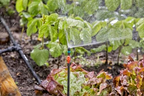Gardena Micro-Drip Sistemi Bariyer Valfi, 4,6 mm (3/16 inç) Tek boru hatlarının ayarlanması veya kilitlenmesi için, kademesiz ayarlanabilir, İçerik: 2 adet (13217-20) - Görsel 6
