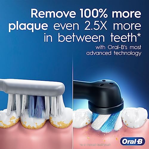 Oral-B iO Series 4 Electric Toothbrush with (1) Brush Head, Rechargeable, White - Görsel 2