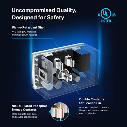 Kasa Smart Plug Ultra Mini 15A, Smart Home Wi-Fi Outlet Works with Alexa, Google Home & IFTTT, No Hub Required, UL Certified, 2.4G WiFi Only, 2 Count (Pack of 1)(EP10P2) , White - Görsel 7