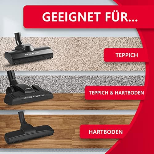 Arnica Tesla Premıum Ergo Toz Torbasız Elektrıklı Süpürge Maun Kahve - Görsel 5
