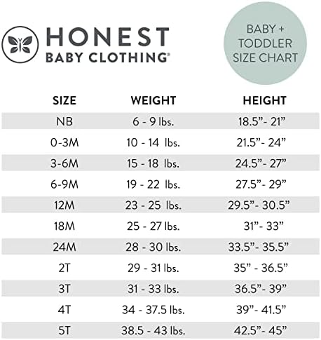HonestBaby Multipack Short Sleeve T-Shirt Tee 100% Organic Cotton Infant Baby, Toddler, Little Kids Boys, Girls, Unisex - Görsel 5